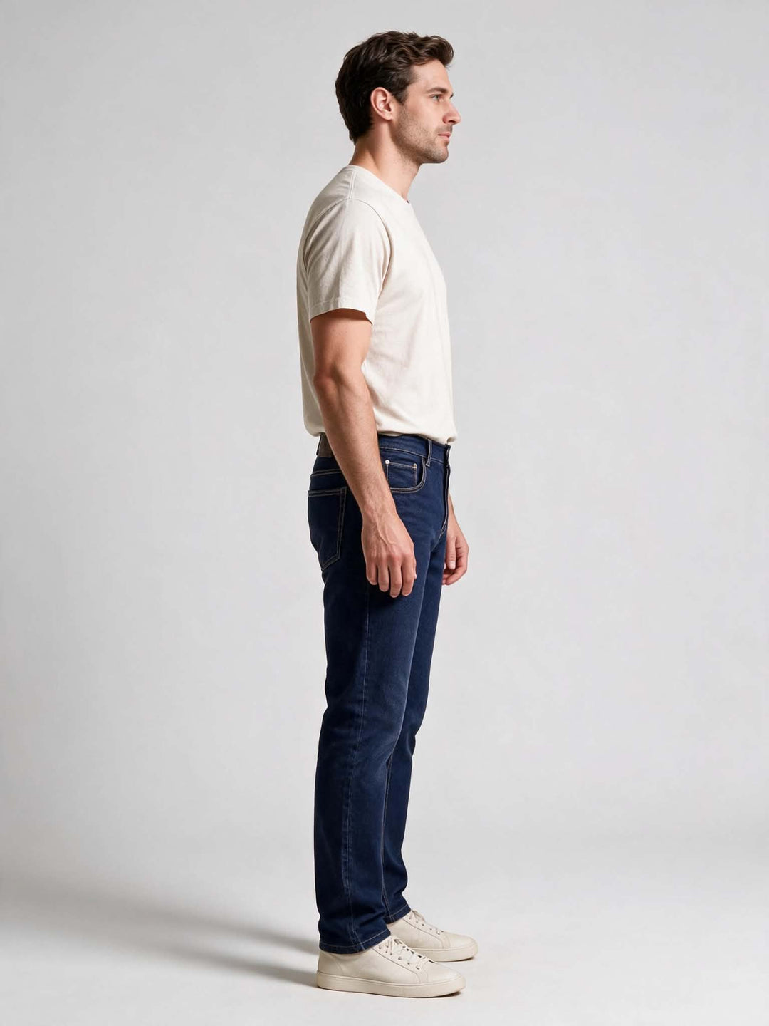 Jean Regular Fit "Raw Dark Blue" – Commando75