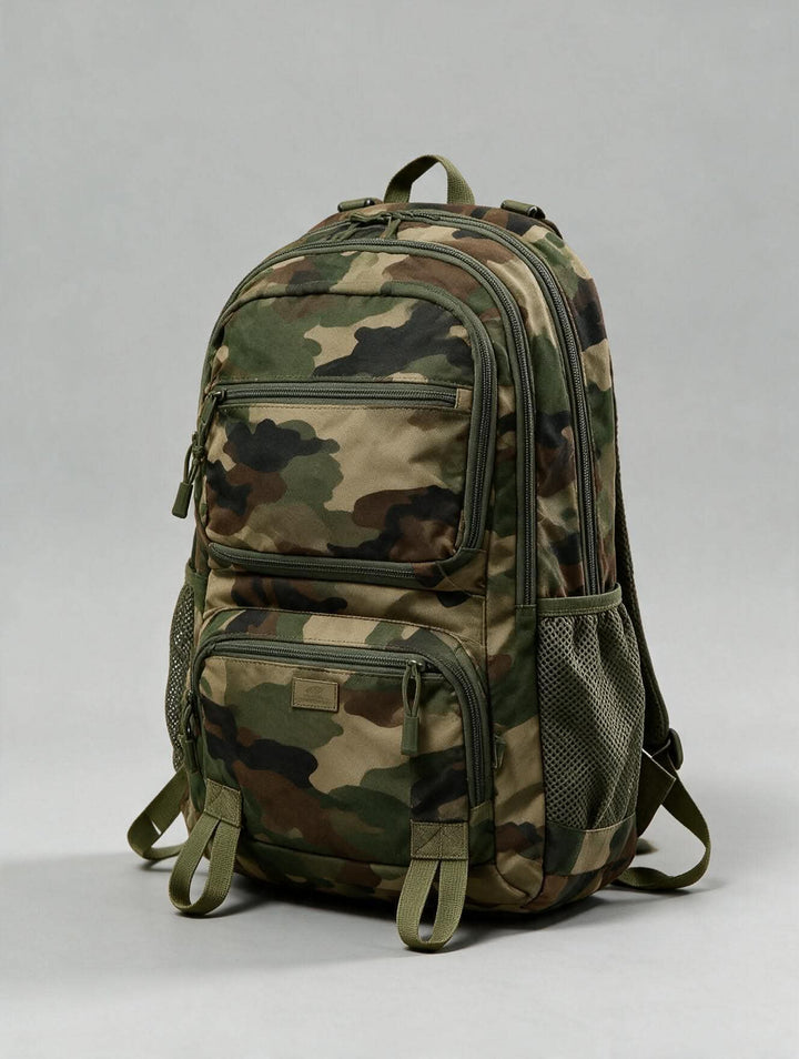 CAMO TACTICAL TREKKER BAG
