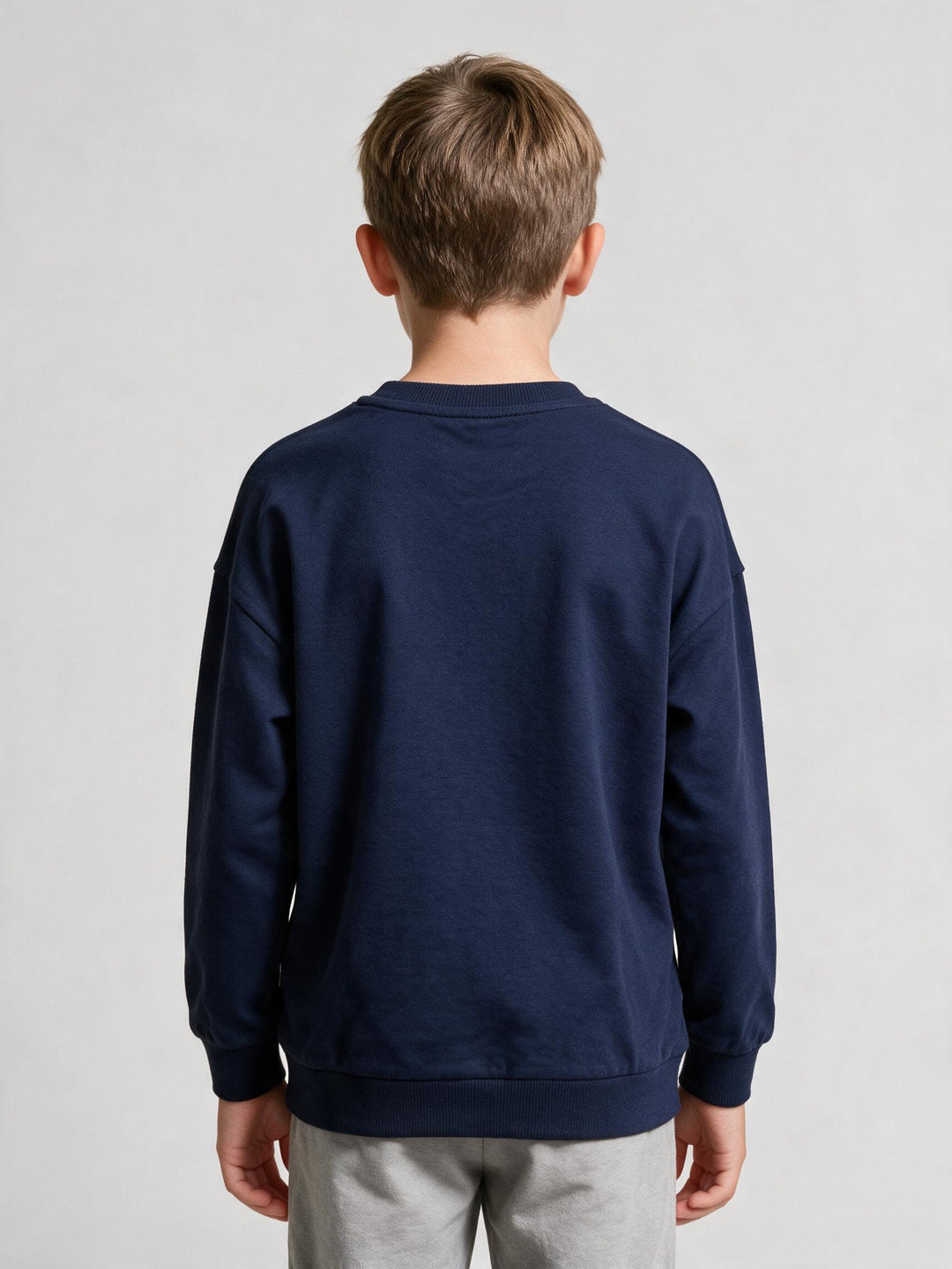Sweatshirt Junior COMMANDO 75 Marine
