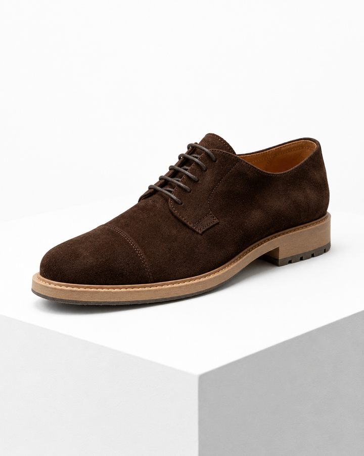 C75 DERBY CAP TOE