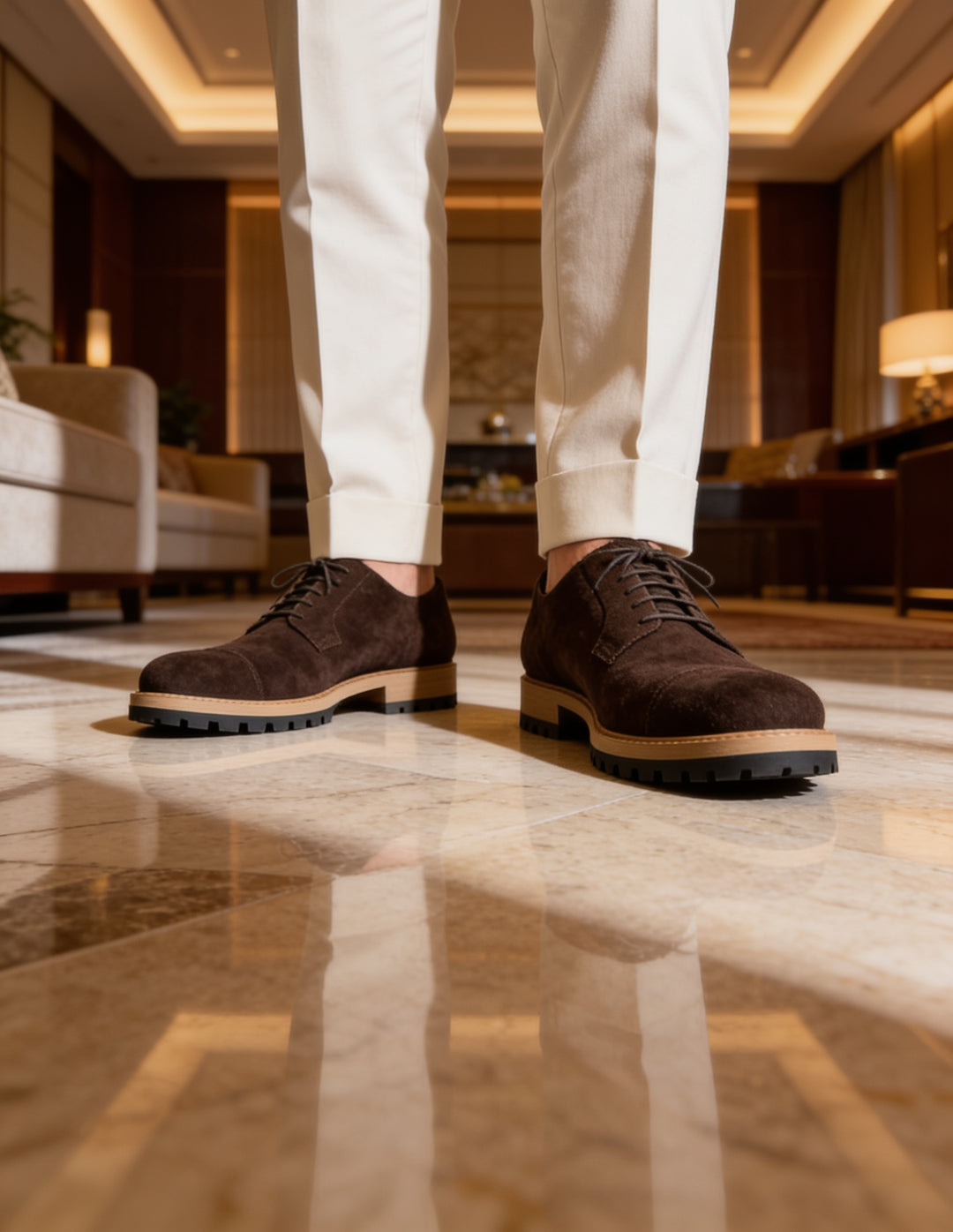 C75 DERBY CAP TOE
