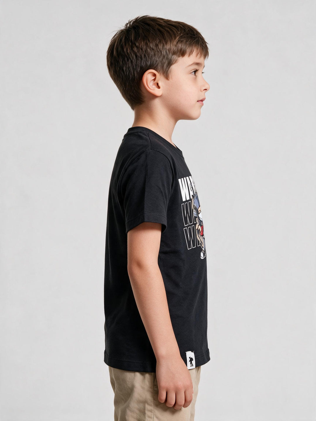 T-shirt Junior WARRIOR Noir