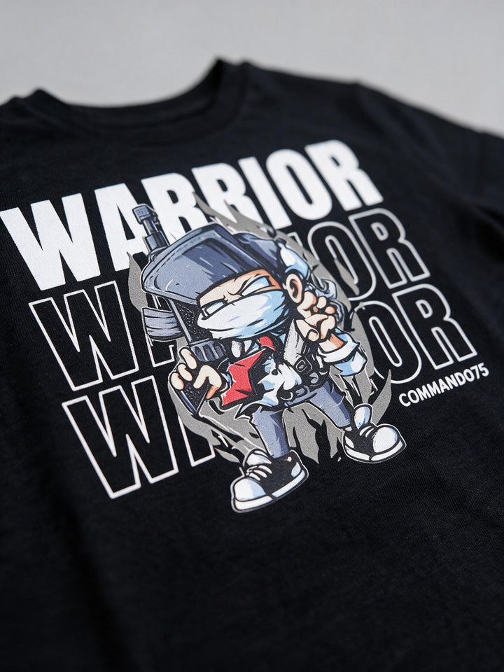 T-shirt Junior WARRIOR Noir