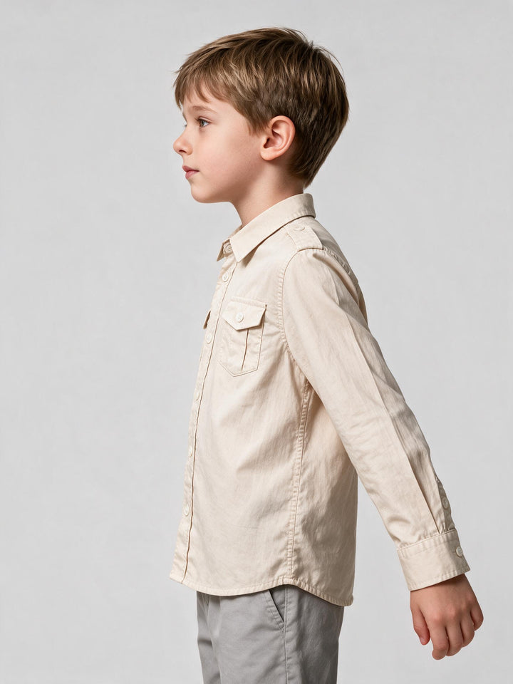 Chemise Junior Style Safari Beige