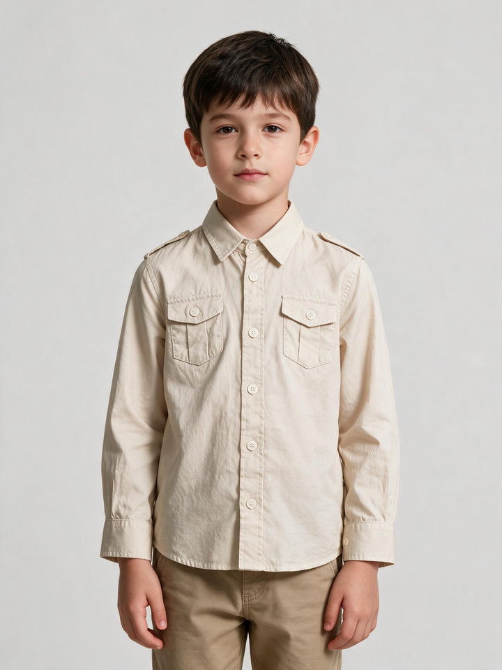 Chemise Junior Style Safari Beige