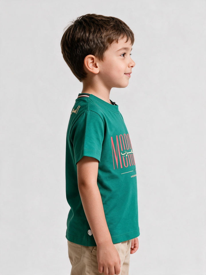 HERITAGE T-SHIRT JUNIOR – VERT