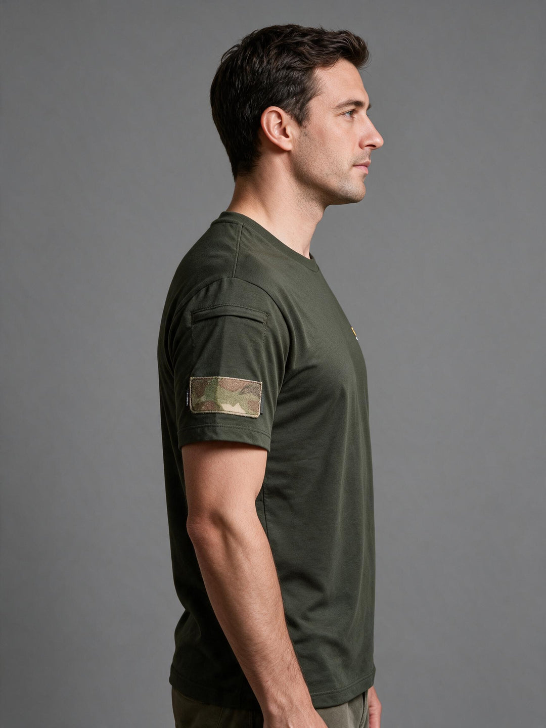 T-shirt Tactique Commando 75 — Vert Olive