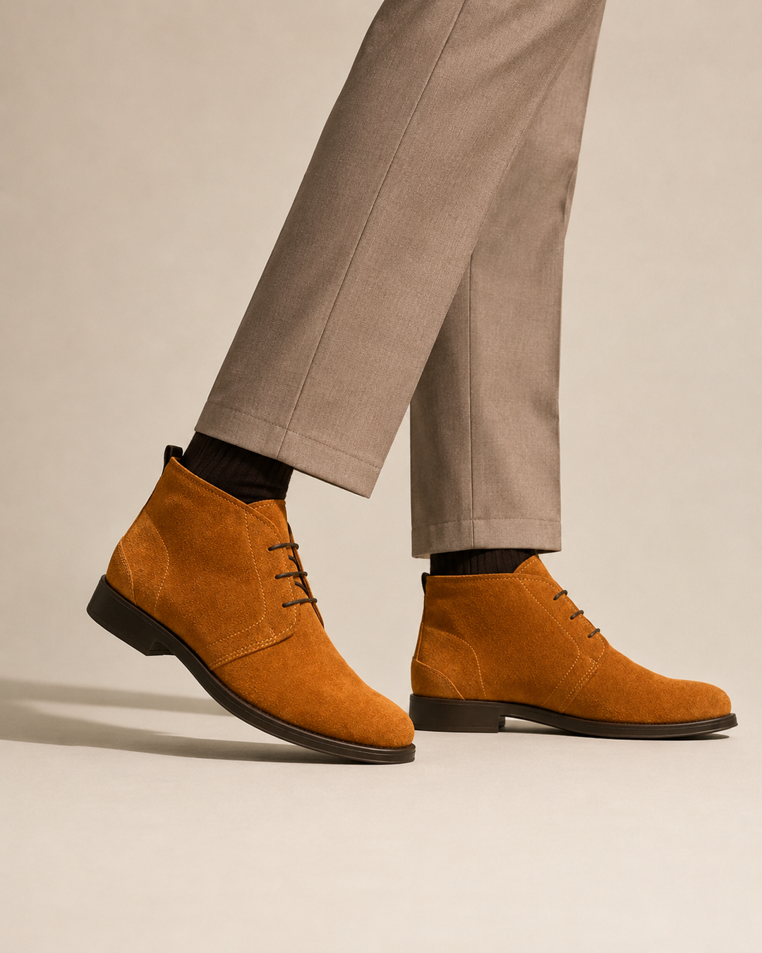 C75 SUEDE CHUKKA CAMEL