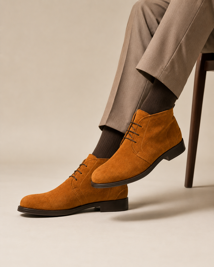 C75 SUEDE CHUKKA CAMEL