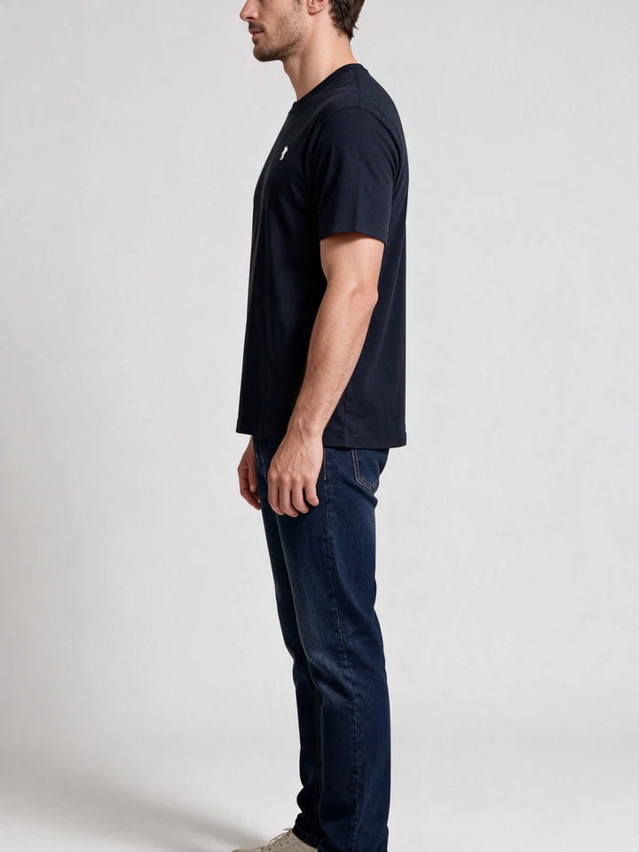 Pantalon Homme Classique Bleu Marine