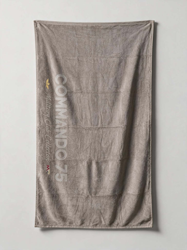 Serviette "Militari Club Collection" Gris – Commando75