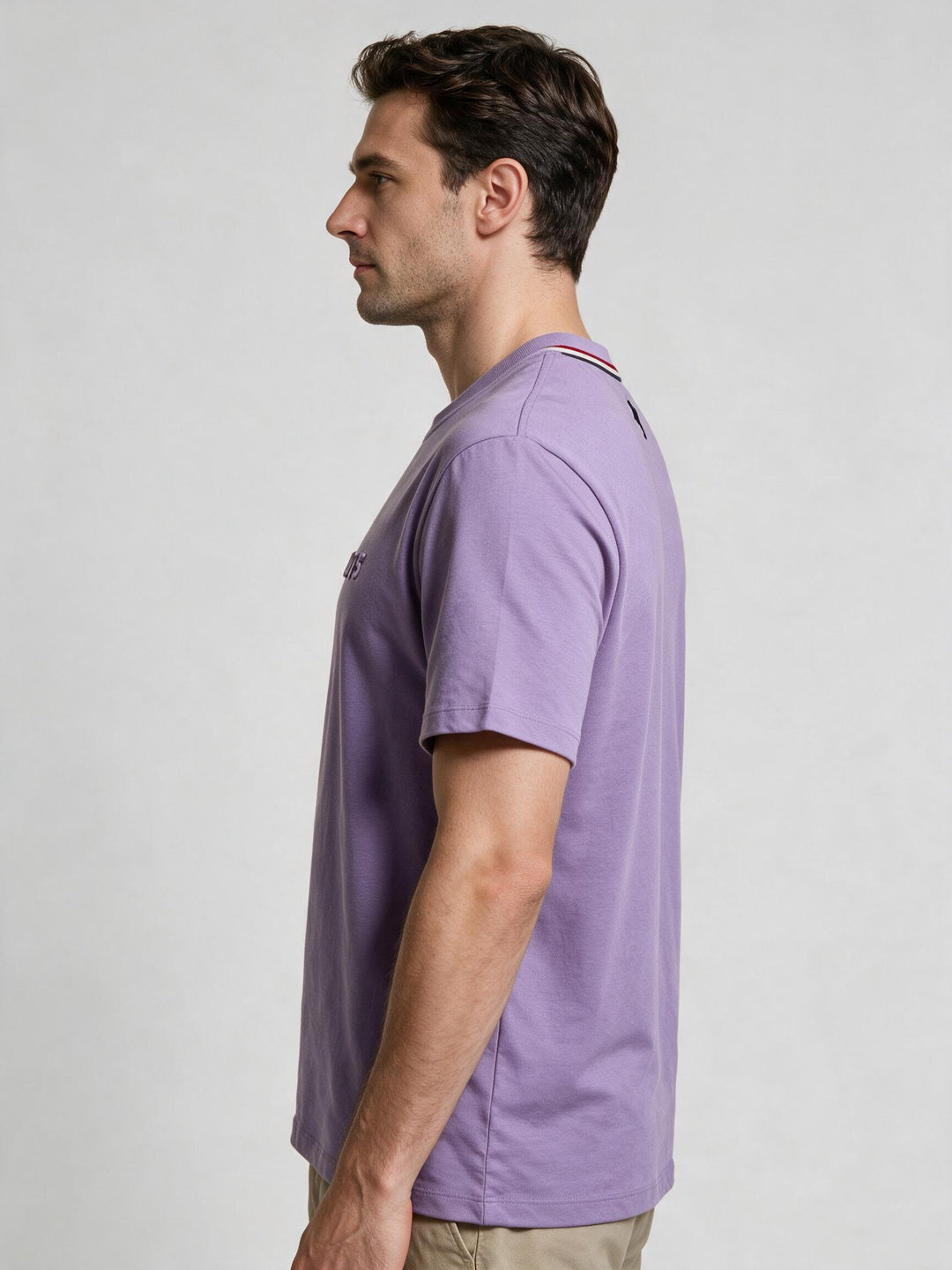 T-Shirt Embossed Commando 75 — Violet Mauve