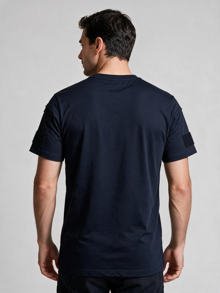 T-Shirt Tactique Commando 75 — Bleu Marine