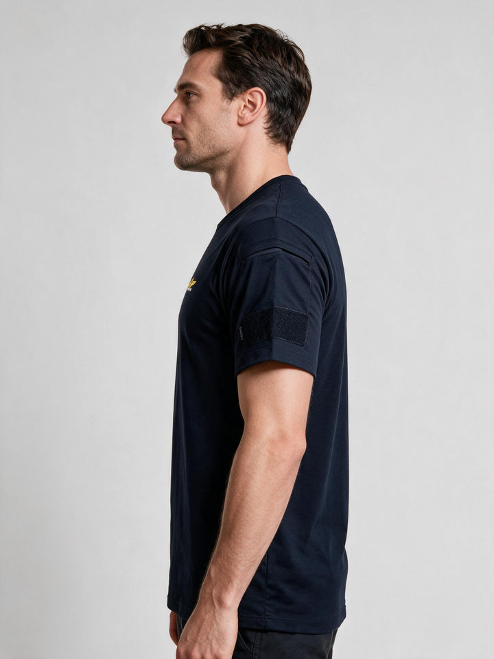 T-Shirt Tactique Commando 75 — Bleu Marine