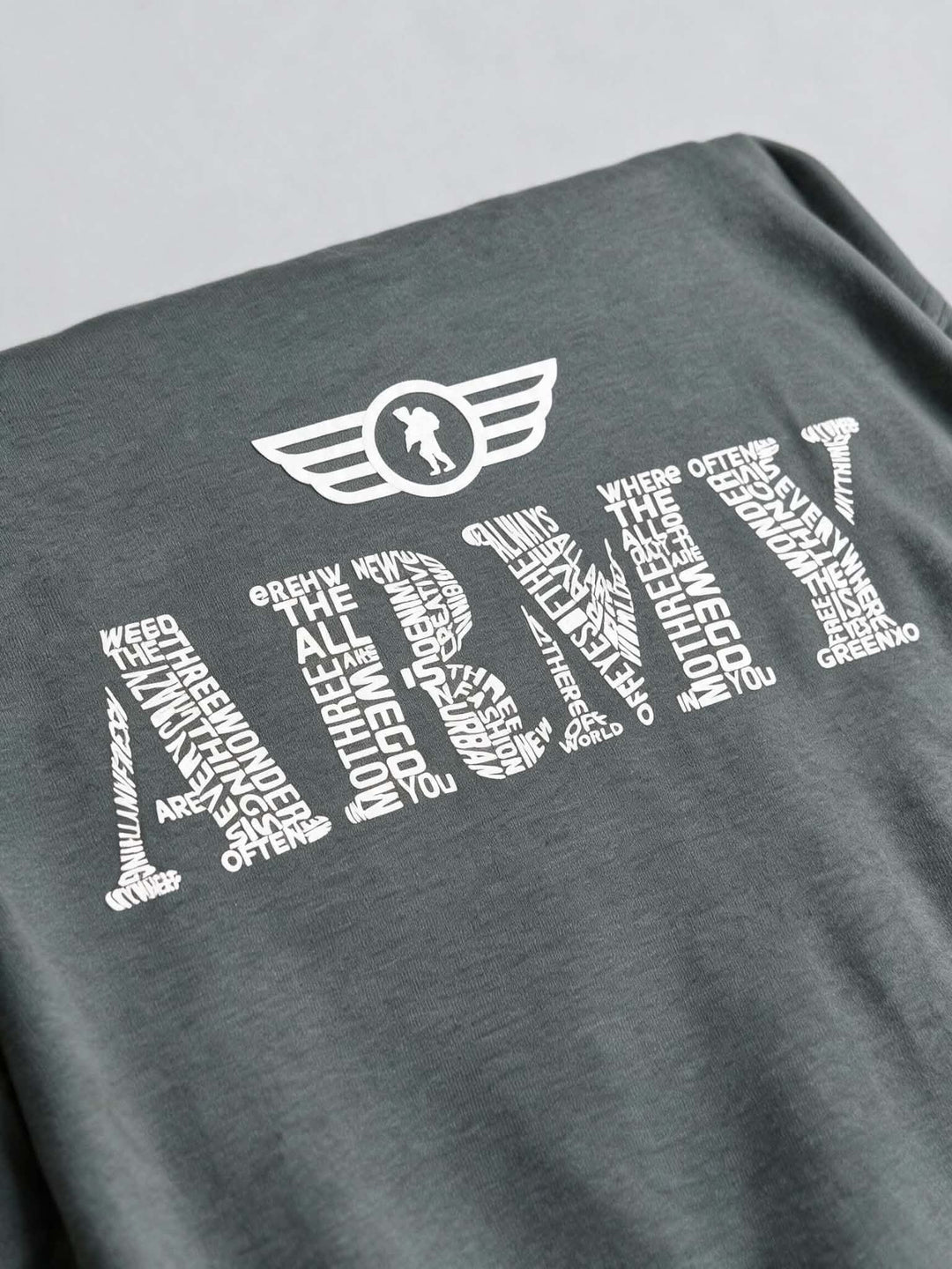 Sweatshirt "ARMY " Vert Kaki – Commando75