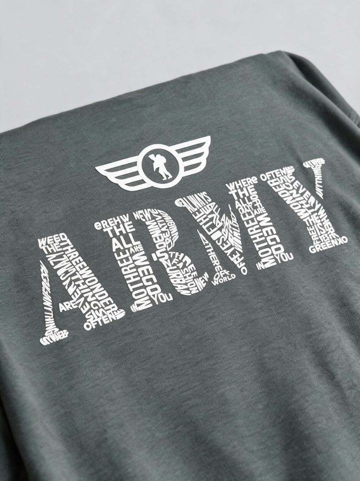 Sweatshirt "ARMY " Vert Kaki – Commando75