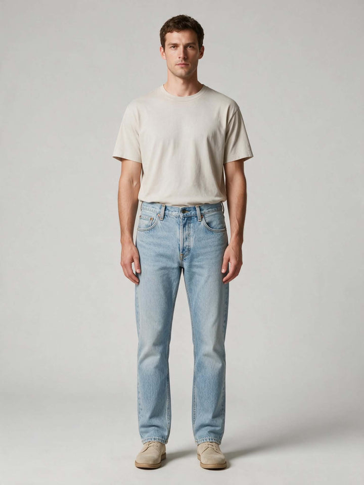 Jean Regular Fit "Light Wash" – Commando75