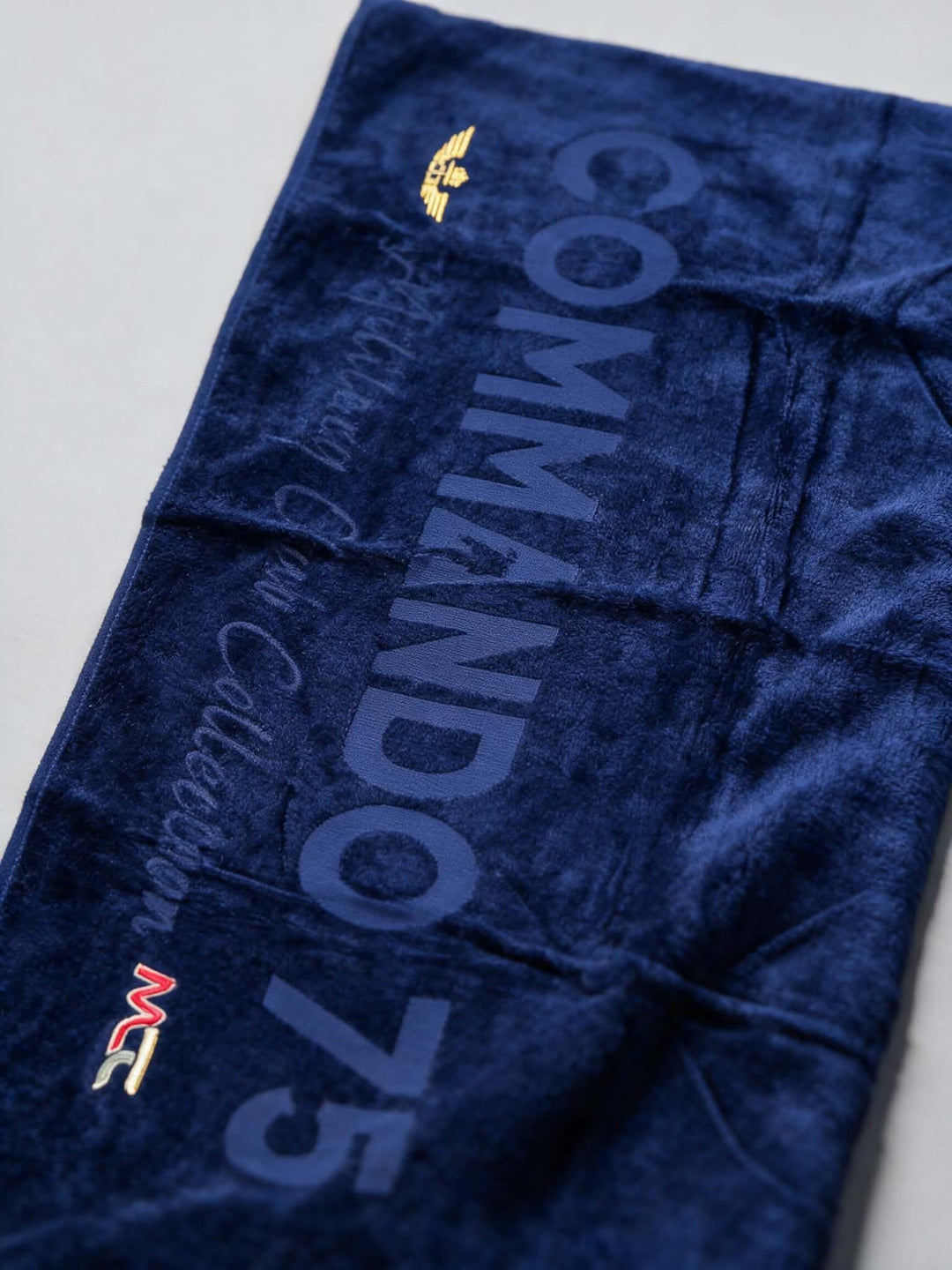 serviette de plage "Militari Club" Bleu Marine – Commando75