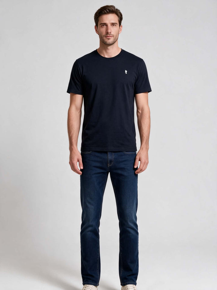 Pantalon Homme Classique Bleu Marine