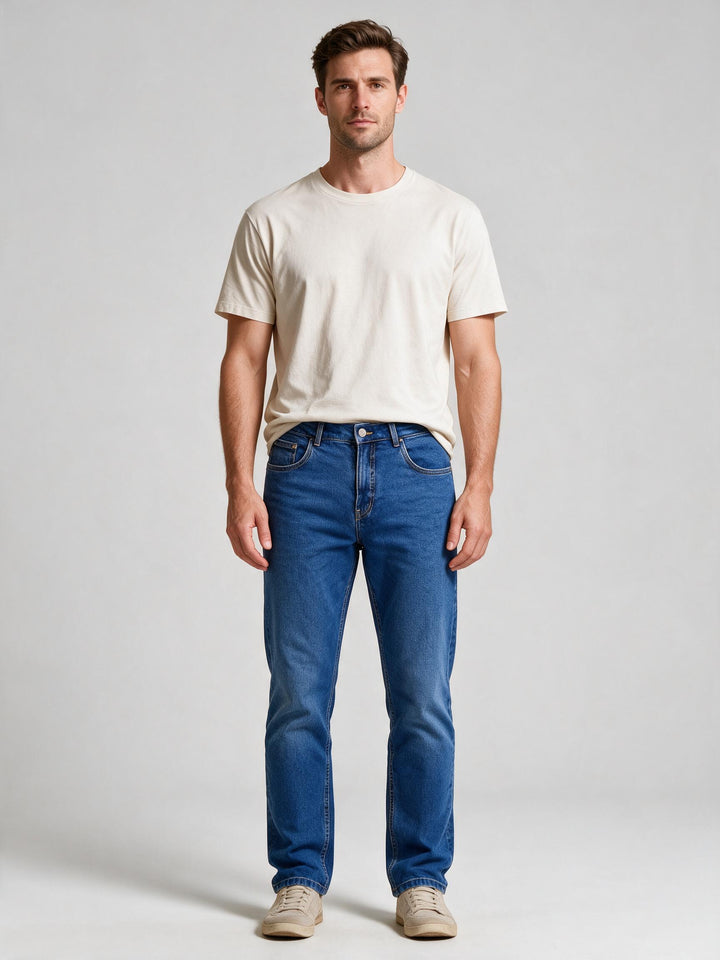 Jean Regular Fit "Classic Blue" – Commando75