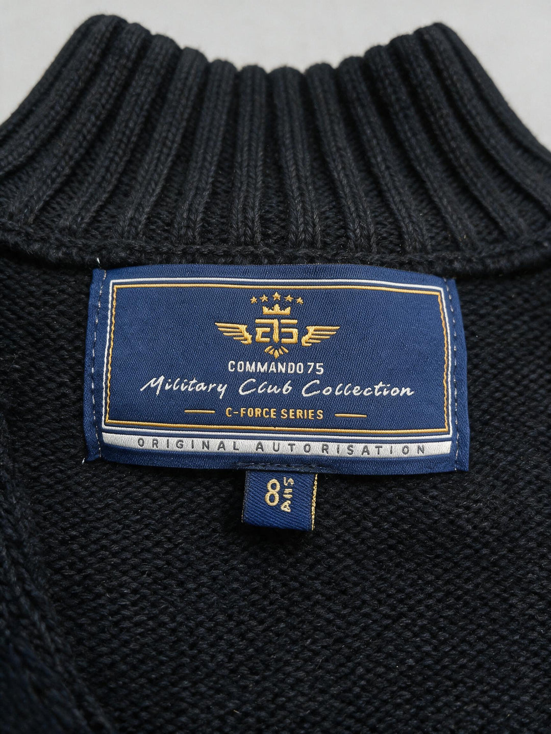 Cardigan Zippé Noir